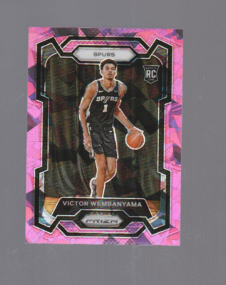 23-24 PANINI PRIZM Wembanyama インサート RC 2023-24 Panini Prizm Victor Wembanyama RC #136 Graded PSA 9