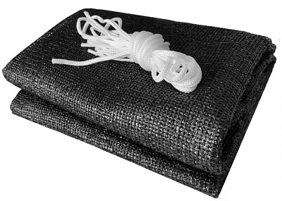 40% UV Block Shade Cloth w/ Grommet Sun Blackout for Plant Cover Greenhouse Barn
