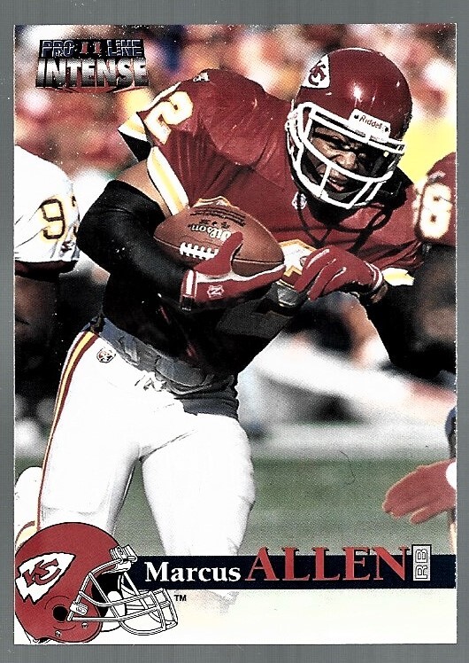 1996 Pro Line Intense Football Singles Complete Your Set Pick From List NRMT