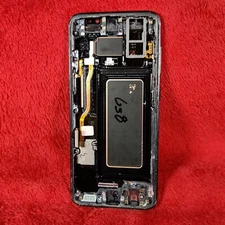 OEM Black Samsung S8 Frame Buttons Heat Sink Sim Tray Housing Replacement Part