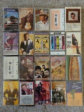 Mixed Lot Of 20, Multi Genre Cassette Tapes, In Cases, Titles In Desc.