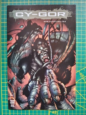IMAGE Comics ''CY-GOR'' #2  (1999) US VF/+  (Todd McFarlane_SPAWN)