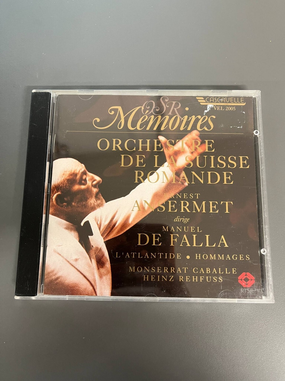 OSR memories - Orchestre de la suisse romande - Cascavelle Classical CD
