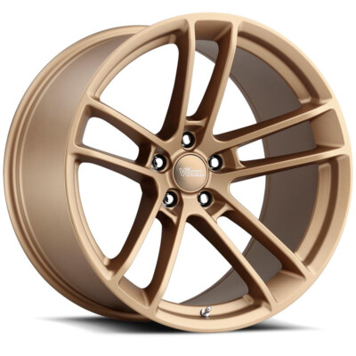New Custom Hellcat Widebody 2 Wheel 20x9 inch 5-115mm Bronze Rim CB 71.6mm