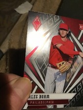 2021 Chronicles Baseball Alec Bohm Phoenix Rookie Card Philadelphia Phillies 