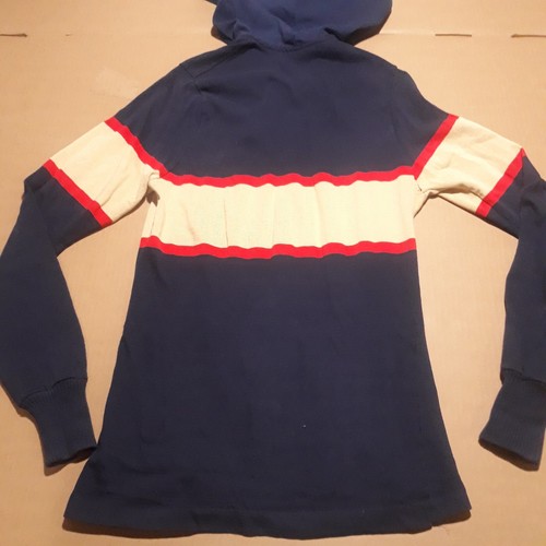 San Francisco Rugby Jersey VTG 80's Hooded Henley Pocket Pullover Adult Small - Picture 3 of 11