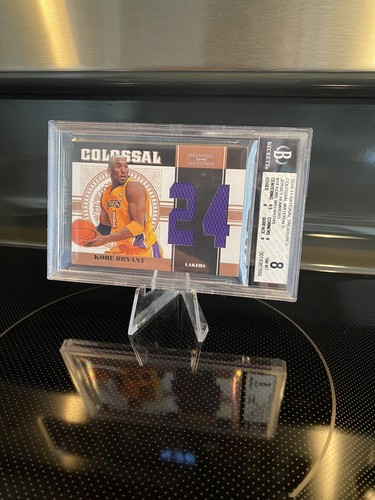 2010-11 National Treasures Kobe Bryant Colossal Jersey Patch/49 BGS RARE Pop 1 - Picture 6 of 7