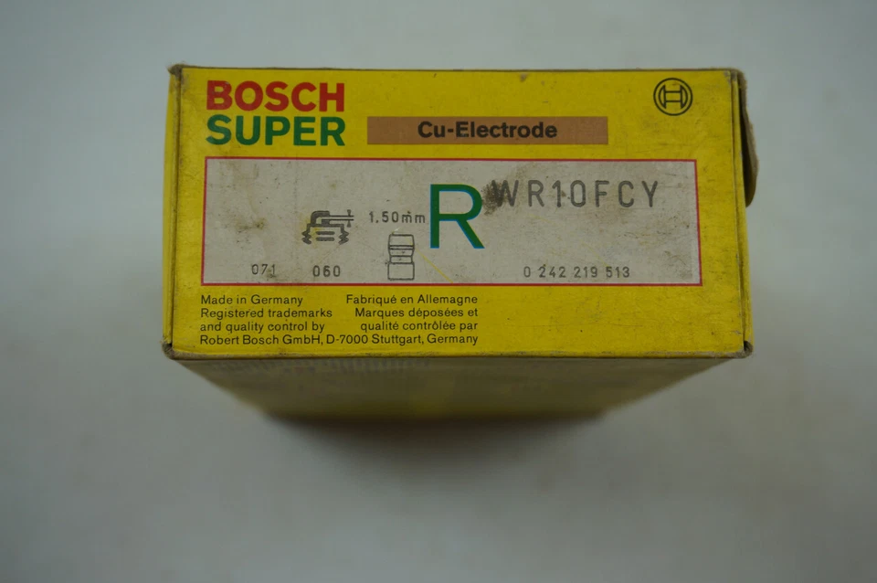 PACK DE 10 BUJÍAS BOSCH WR10FCY NOS Foto 3 de 4