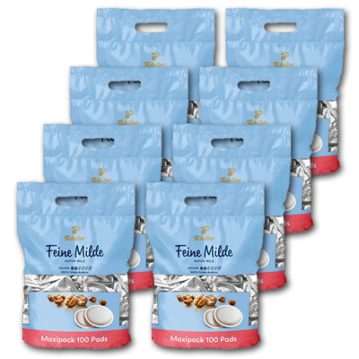 Tchibo Feine Milde 8 x 100 Pads, einzeln verpackt