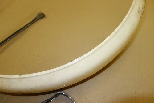 Yamaha QT50 qt 50 front mudguard fender body frame - Picture 7 of 9