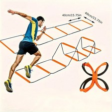 Steel Speed & Agility Soccer Ladder Foot Exercise Improves Coordination Speed UK