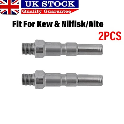 Pressure Washer 1/4"M Quick Release HP Snap Coupling fit Kew & Nilfisk/Alto 2x