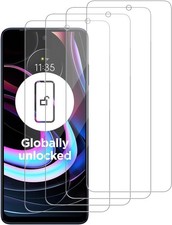 4PCS Glass Screen Protector for Motorola Edge 2021 Edge 5G UW 9H Hardness Ca