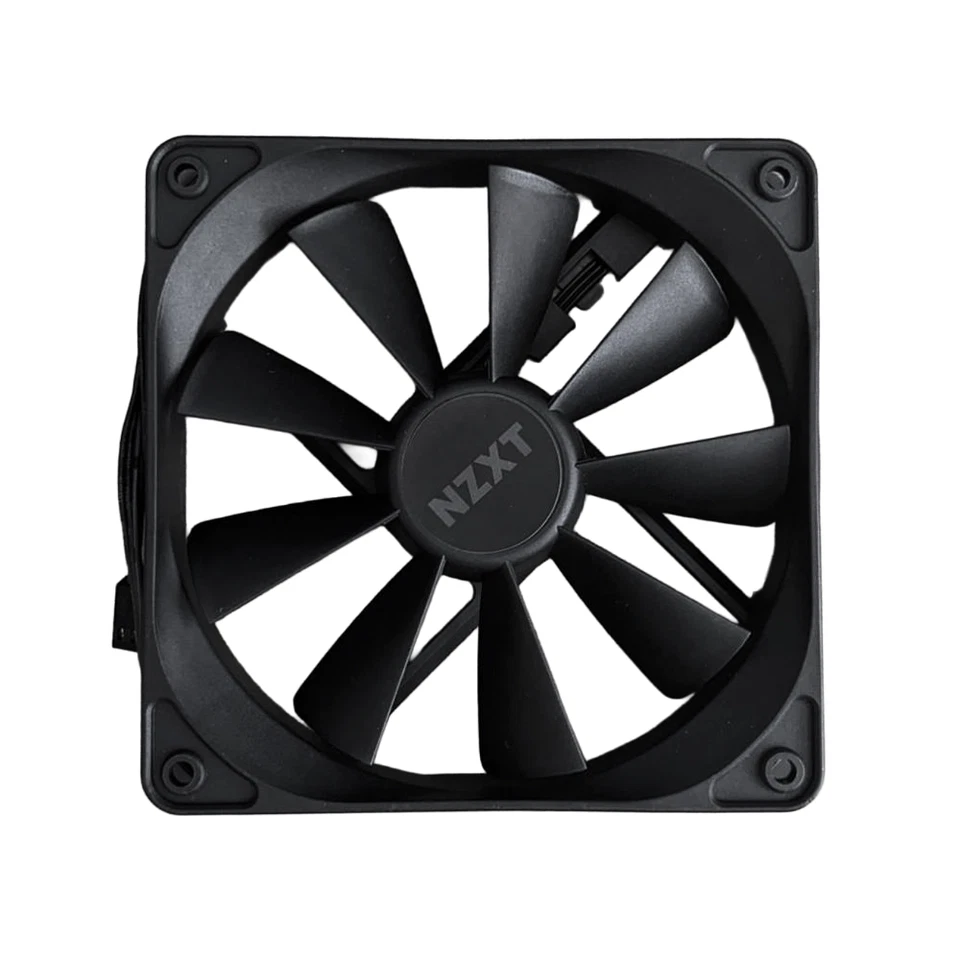 NZXT 120mm RF-AF12C-RB 12VDC 9 Blade Rifle Bearing PC Case Fan - Image 1 of 1