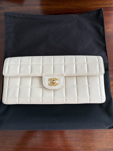 Chanel Chocolate Bar East West Flap Bag