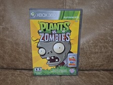 Plants Vs Zombies Microsoft Xbox 360 Platinum Hits In Case With Manual