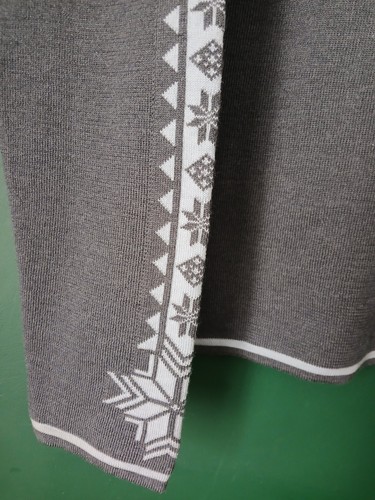 Dale Of Norway Size Large Grey Jumper 100% New Wool Womens - Picture 6 of 10