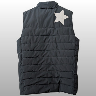 Molo Kids' 11-12 Year Old Dark Green Quilted Puffer Vest Zip Up