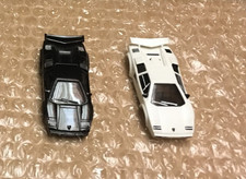 CUSTOM TYCO Salt  Pepper LAMBORGHINI COUNTACH'S - HO Slot Car Bodies