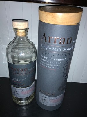 Arran Rare Batch 17 leere Whiskyflasche 700 ml