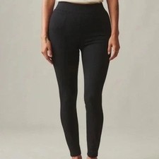 American Giant Black High Waist Pocket Leggings Made in USA Size S