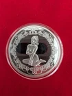Japanese Beauty 1 Ozt .999 Silver Round Casino Chip