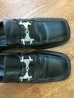 Kenneth Cole Men Black Leather Loafer Shoes 9.5 EUC Work Wedding Weekend — photo 3