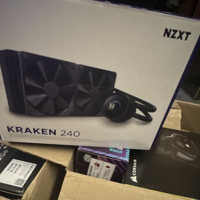 NZXT Kraken 240 Liquid CPU Cooler Black MPN Kraken 240 High Performance Cooling