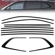 Fits For 2023-2025 Honda Cr-v Crv 10pcs Glossy Black Window Trim Strip Cover Fits For 2023-2025 Honda Cr-v Crv 10pcs Glossy Black Window Trim Strip Cover