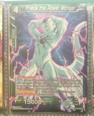 Dragon Ball Super (Frieza, The Power Monger) Holo Foil Rare BT10-087