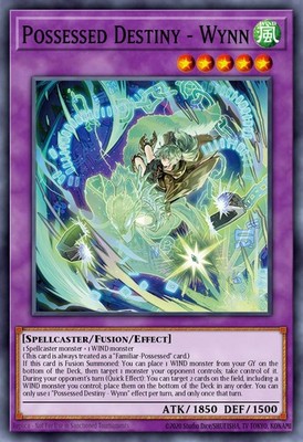 Yugioh CORI-DE099 - Besessenes Schicksal - Wynn - Super Rare