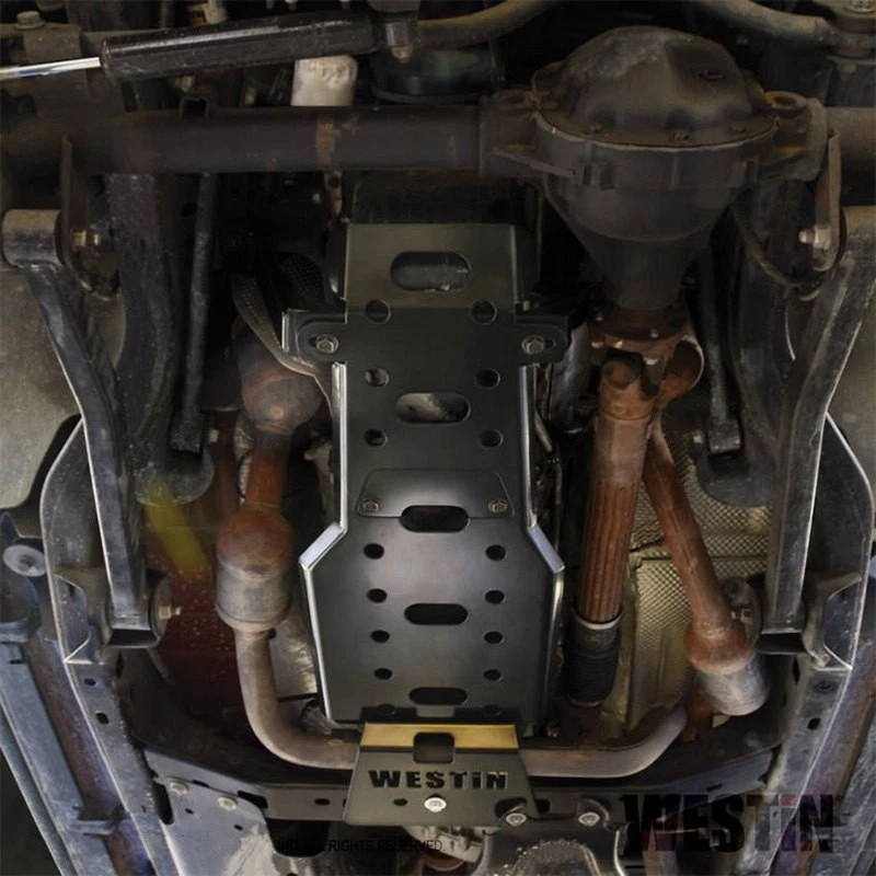 For Jeep Wrangler 2007-2011 Westin Oil Pan & Transmission Skid Plate Foto 4 de 4