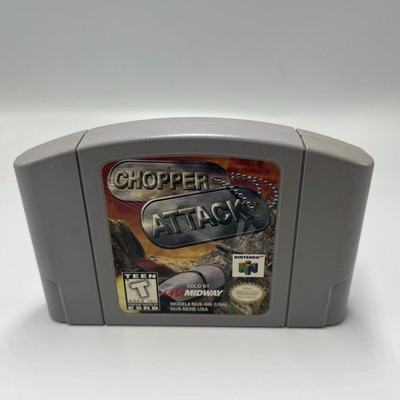 Chopper Attack N64 (Nintendo 64, 1998) Authentic-Cartridge Only