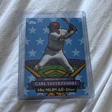 Topps 2007 All-Star Stitches Carl Yastrzemski Red Sox Insert 07AS-24