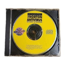 Symantec The Norton Antivirus With Boot Sector Repair 1993 CD vintage software