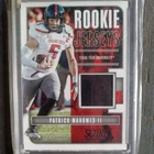 2017 PANINI SCORE PATRICK MAHOMES KANSAS CITY CHIEFS ROOKIE JERSEY PATCH 7 RC SP