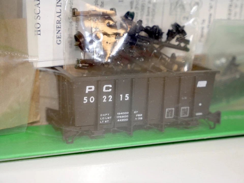 Bowser Stewart Hobbies HO 70-Ton G39A "Ore Jenny" Penn Central 4 PACK- NEW - Image 4 of 4