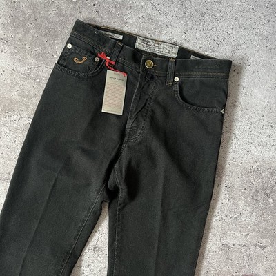Jacob Cohen Type 610 Limited Luxury Jeans Men's Size 32 Black Grey
