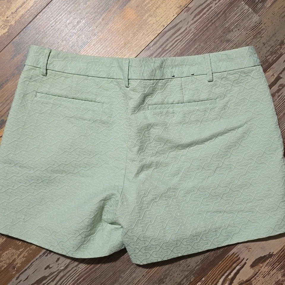 Pantalones Cortos Banana Republic Mujer 10 Texturizados Geométricos Preppy Primavera Vacaciones Boho Foto 4 de 4