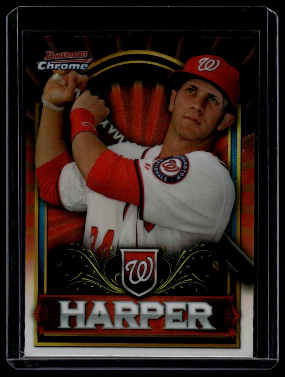 2011 Bowman Chrome #BCE1b Bryce Harper Bryce Harper Retail Exclusive : Red