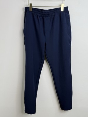 Rhone Pants Men's L Blue Performance Joggers Stretch Athletic Tech  Ankle Zip