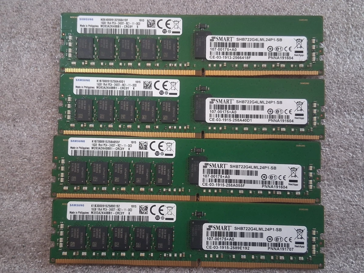 Samsung DDR4 SDRAM 16 GB Capacity per Module Memory (RAM) for sale