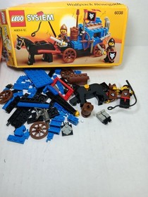 LEGO Castle: Wolfpack Renegades (6038) - Mostly Complete w/ Box and Instructions