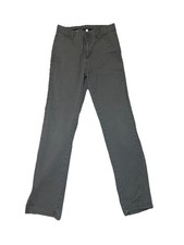 Izod Boys Slim Fit Gray Chino Size 14 Trendy School Uniform Casual/Dress Pants