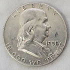 1958 Franklin Half Dollar in AU Condition