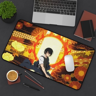 Fire Force Benimaru Anime Desk Mat, Anime Mousepad Otaku Gift