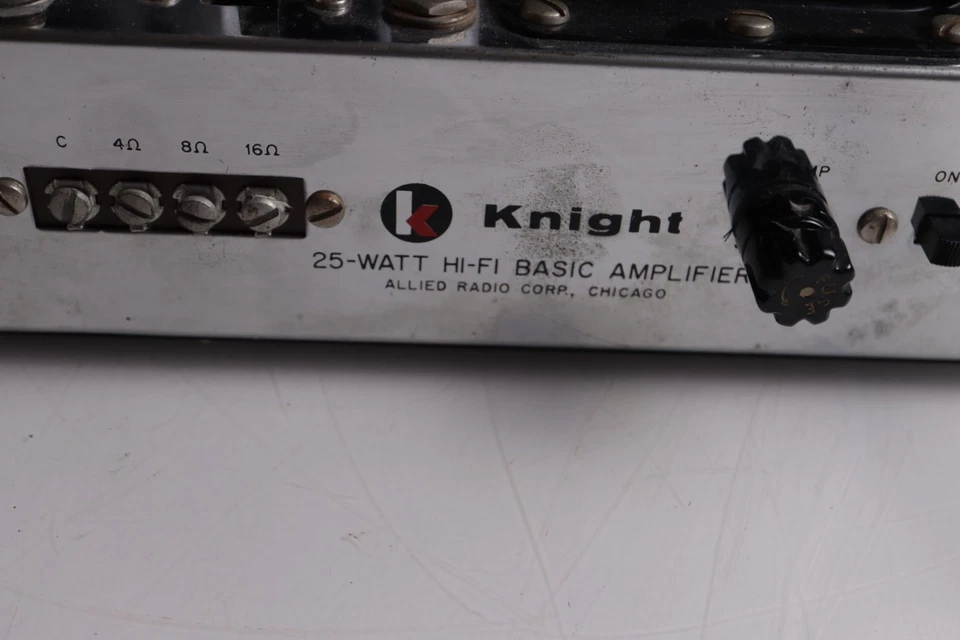 Knight 25 Watt Basic Mono Power Amplifier - Image 3 of 4