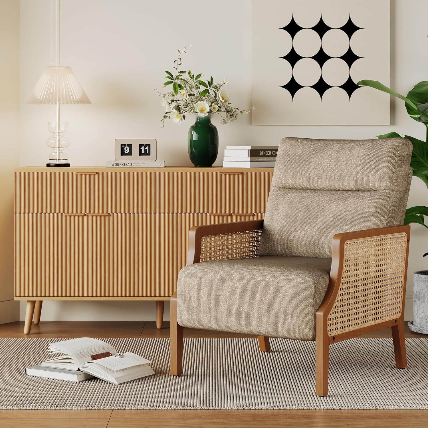 - Upholstered Lounge Chair For Living Room/balco