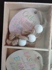 Easter Tabletop Signs Gnomes and Easter Egg Design Fun for Decoration Home Decor — photo 2