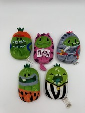 Cats Vs Pickles Plush Lot of 5 Green Bean Characters Stuffed Toys